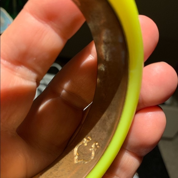 C . Wonder Initial  bracelet yellow outside /copper inside - Picture 8 of 13